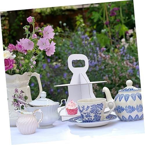 Miniatura 4 de Mobestech Cajas para tartas con tapa para golosinas, contenedores de postre de fácil montaje para fiestas