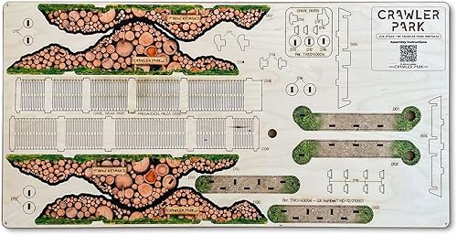 Miniatura 9 de ToysWD Kit de Arranque Circuito RC Crawler Park 124 118