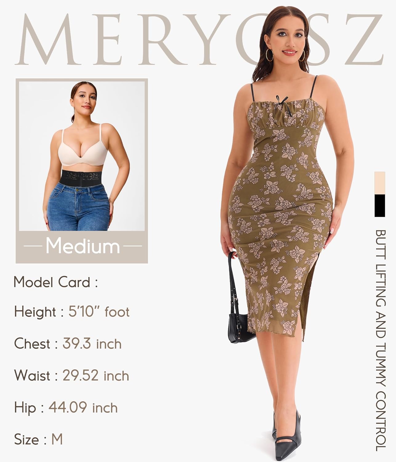 MERYOSZ Tummy Control Shapewear Shorts - Zipper Butt Lifting Panties Underwear Shapewear for Women Faja Body Shaper Girdle - Image 7