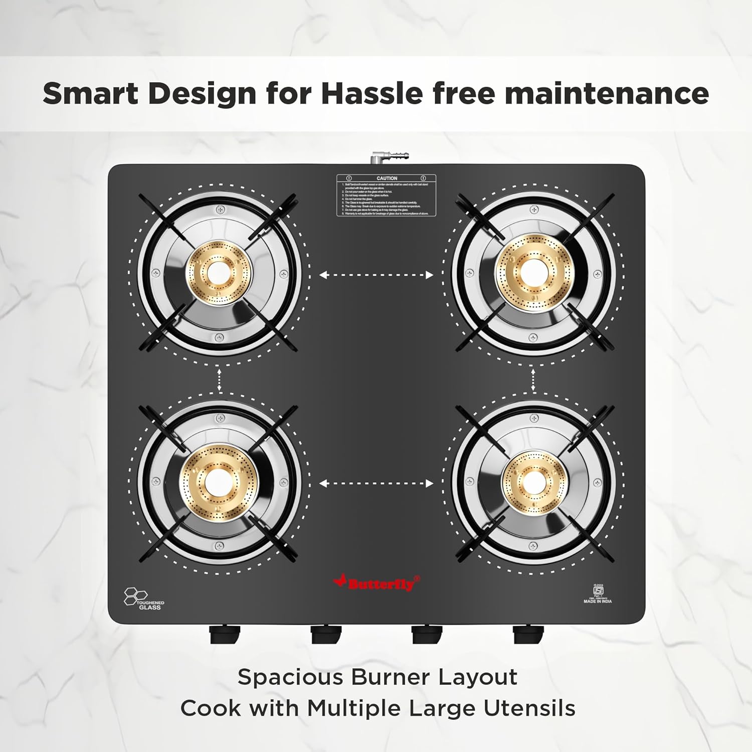 Expert Review: Butterfly Smart 4-Burner Gas Stove