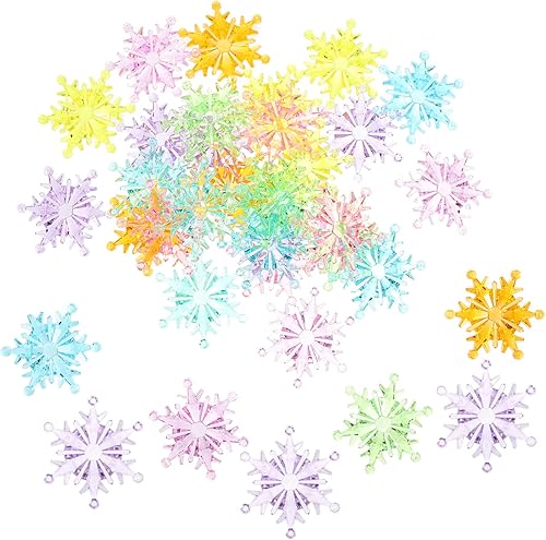 Miniatura 3 de VOSAREA 4pcs 1 Sea Life Toys mariposas decorativas tablescape Decoración Conchas de mar para decorar mini copo de nieve mesa de invierno dispersión