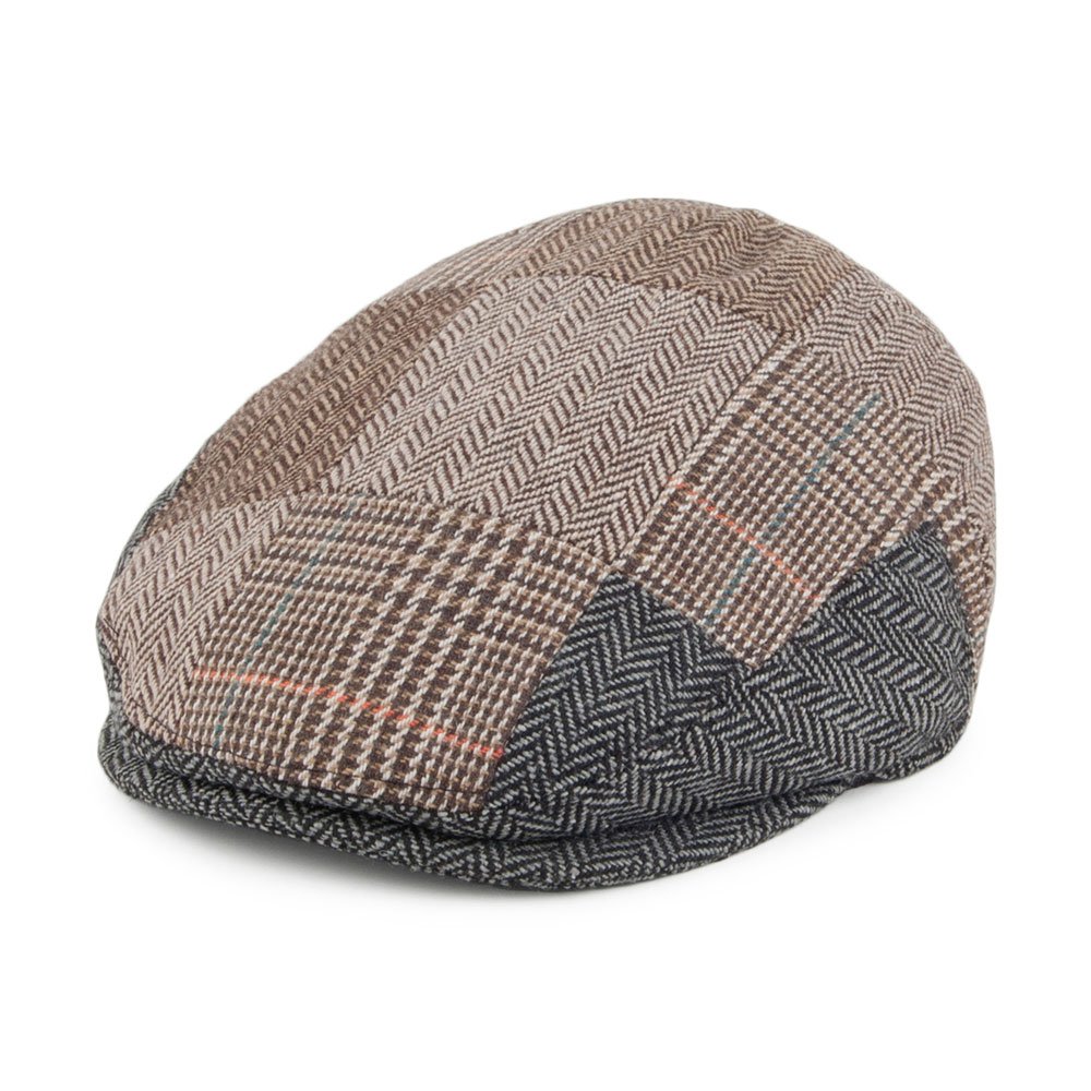 Casquette Gavroche Gotham De Jaxon & James - Marron, Laine Et Polyester - Doublure Satin Matelassée - Tailles S à XXL