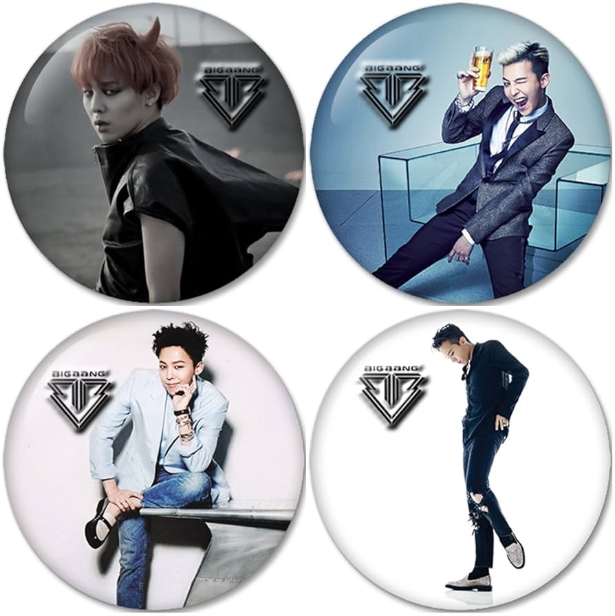 BIGBANG - BIGBANG G-DRAGON PLAYBUTTON 2点 Amazon.com: Big Bang G-Dragon # 2 Buttons Badges/Pin 1.25