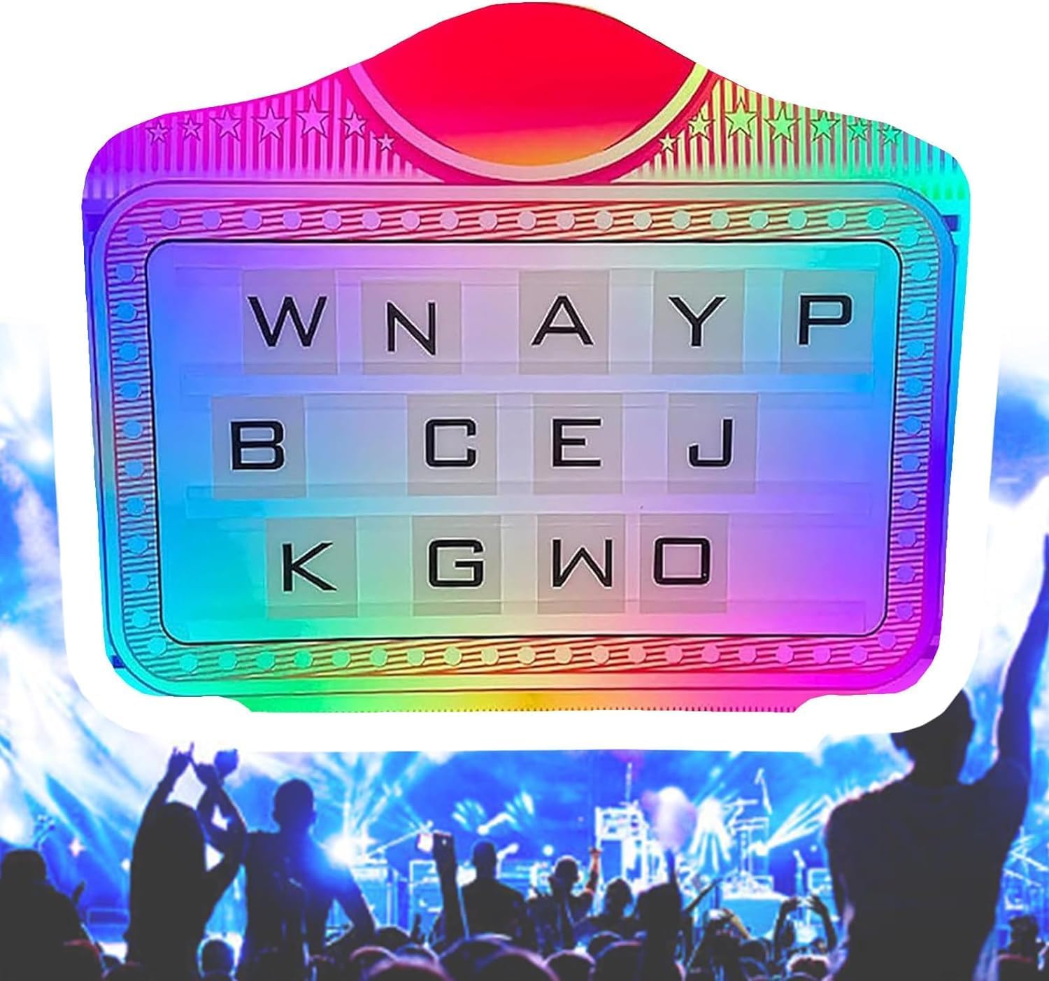 Handheld LED Letter Bottle Presenter Perfect for Club, Night Club, Party, Bar,Bottle Service Lights,Bottle Presenter