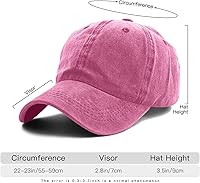 Vista 4 de Gorras de béisbol lavadas personalizadas para hombres y mujeres