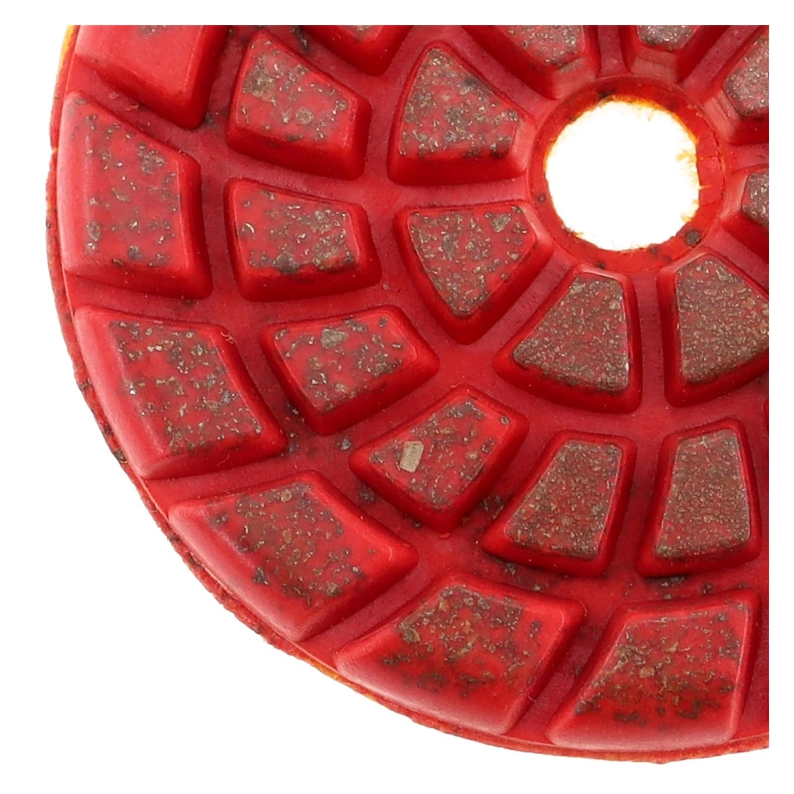4 unids/Set Almohadilla de Pulido de Diamantes de 4 Pulgadas 3 Pasos Almohadillas de Pulido de Enlace de Cobre renovadas for Suelo de hormigón de mármol de Granito cuicui(Combon B)