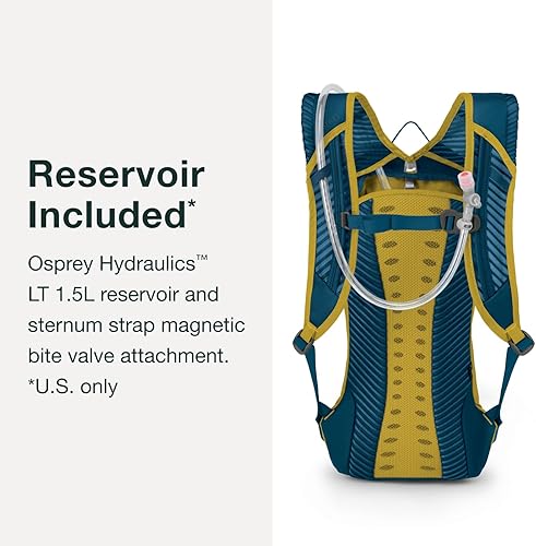 Miniatura 3 de Osprey Katari 1.5L Mochila de ciclismo para hombre con depósito hidráulico, color negro