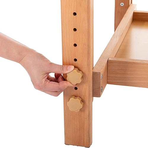 Miniatura 6 de Mesa de masaje, mesa de masaje estacionaria de spa de 75 pulgadas con patas resistentes y antideslizantes, utilizada para belleza, spa, salón, etc.,