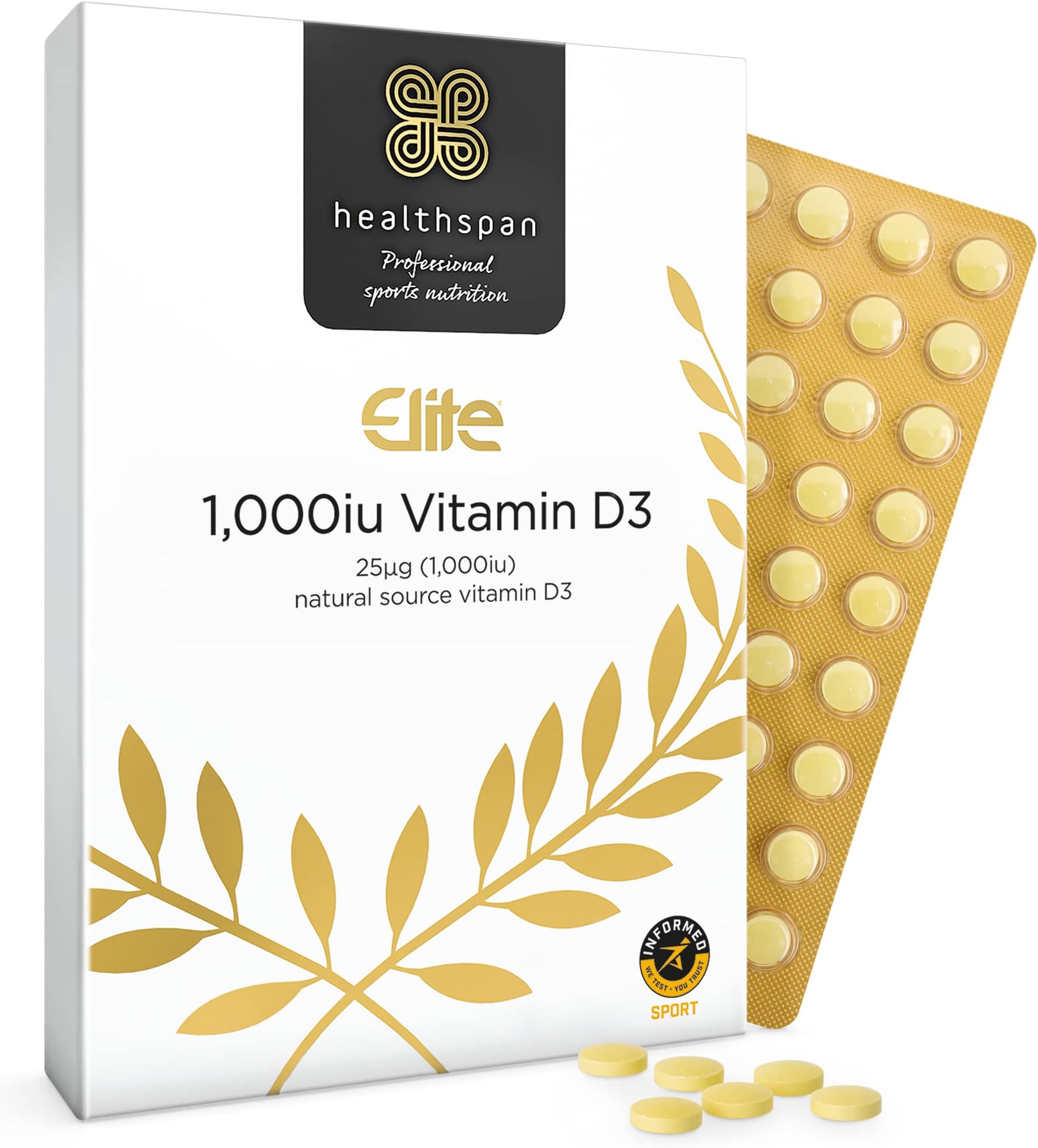 Vitamin D3 1,000iu | 120 Tablets