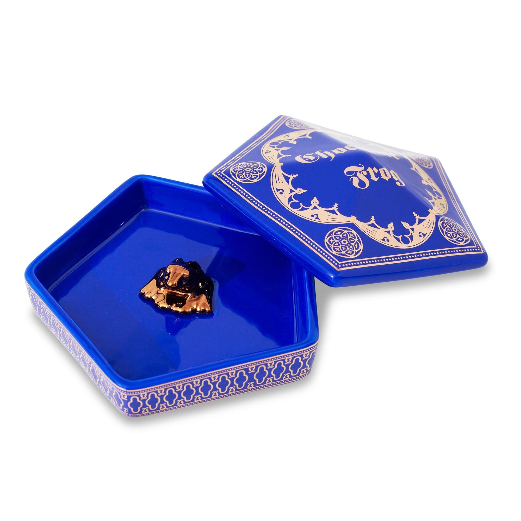 Harry Potter Chocolate Frog Ceramic Trinket Tray | Storage Dish Organizer For Jewelry, Accessories, Keys, Small Mementos and Valuables