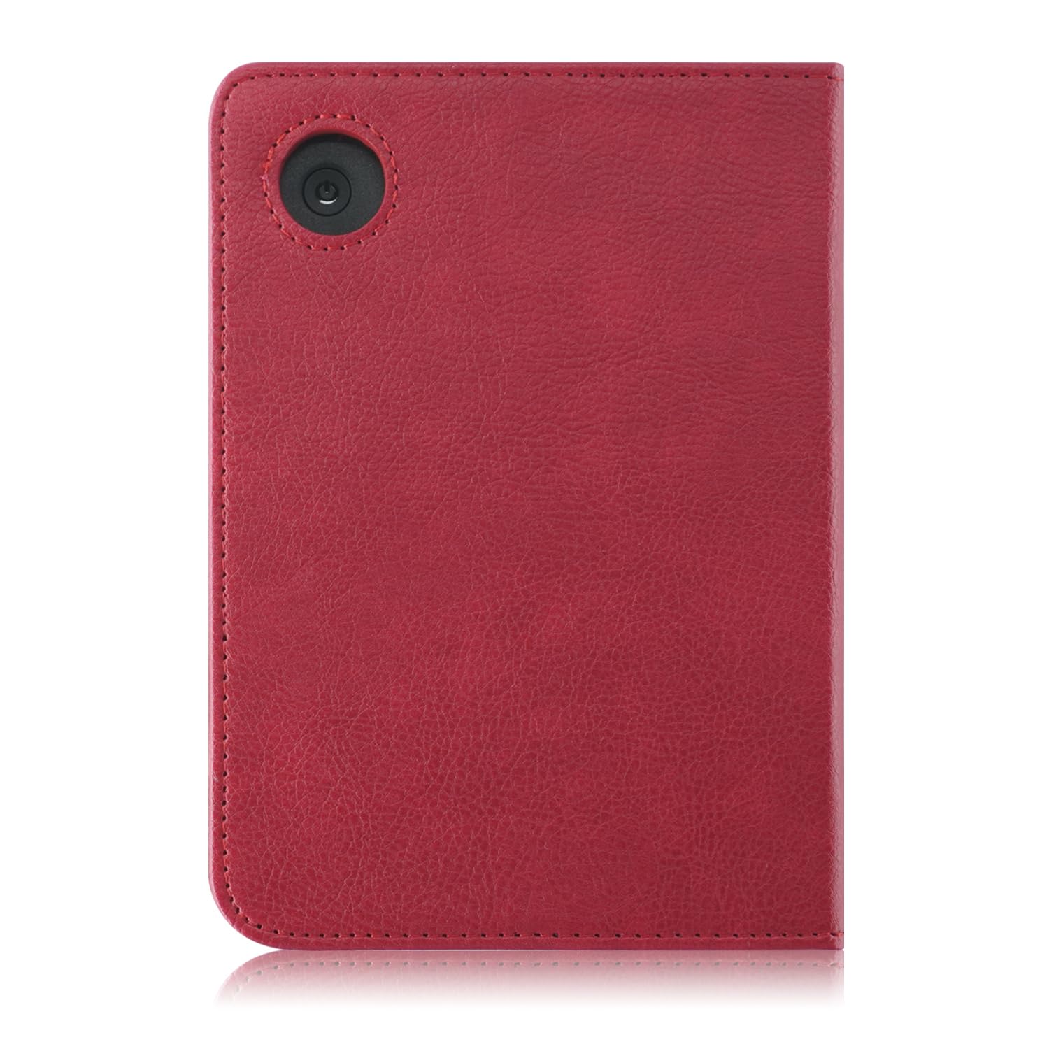 TOPCASE Case for Kobo Libra Colour/Libra 2/Libra BW/Tolino Vision Colour/Vision6 7inch e-Book Smart Cover with Hand Strap Card Slot and Auto Sleep/Wake,Red - Image 4