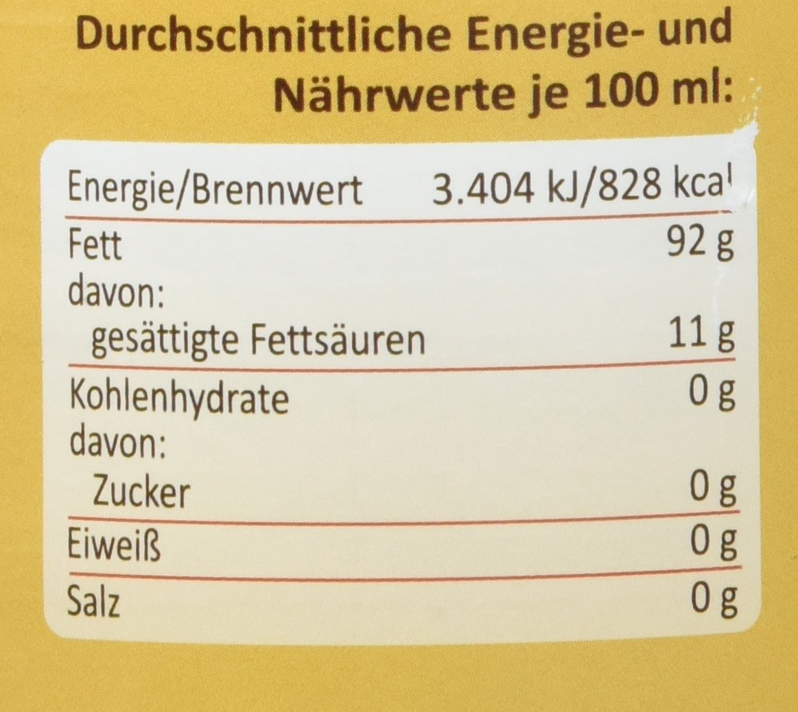 Brändle Erdnussöl, raffiniert, 2er Pack (2 x 500 ml)