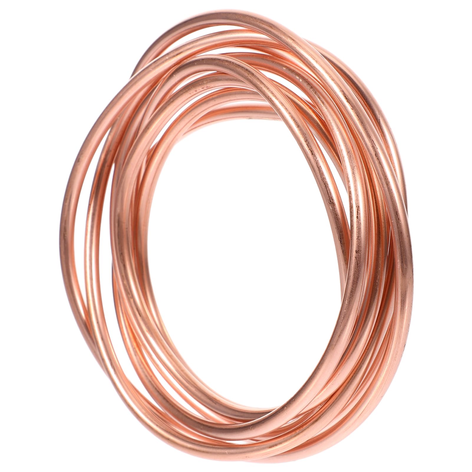 PRETYZOOM Copper Tubing Coil for Air Conditioning and Refrigeration Copper Tube Excellent Thermal Conductivity Compact Design Versatile Use Systems