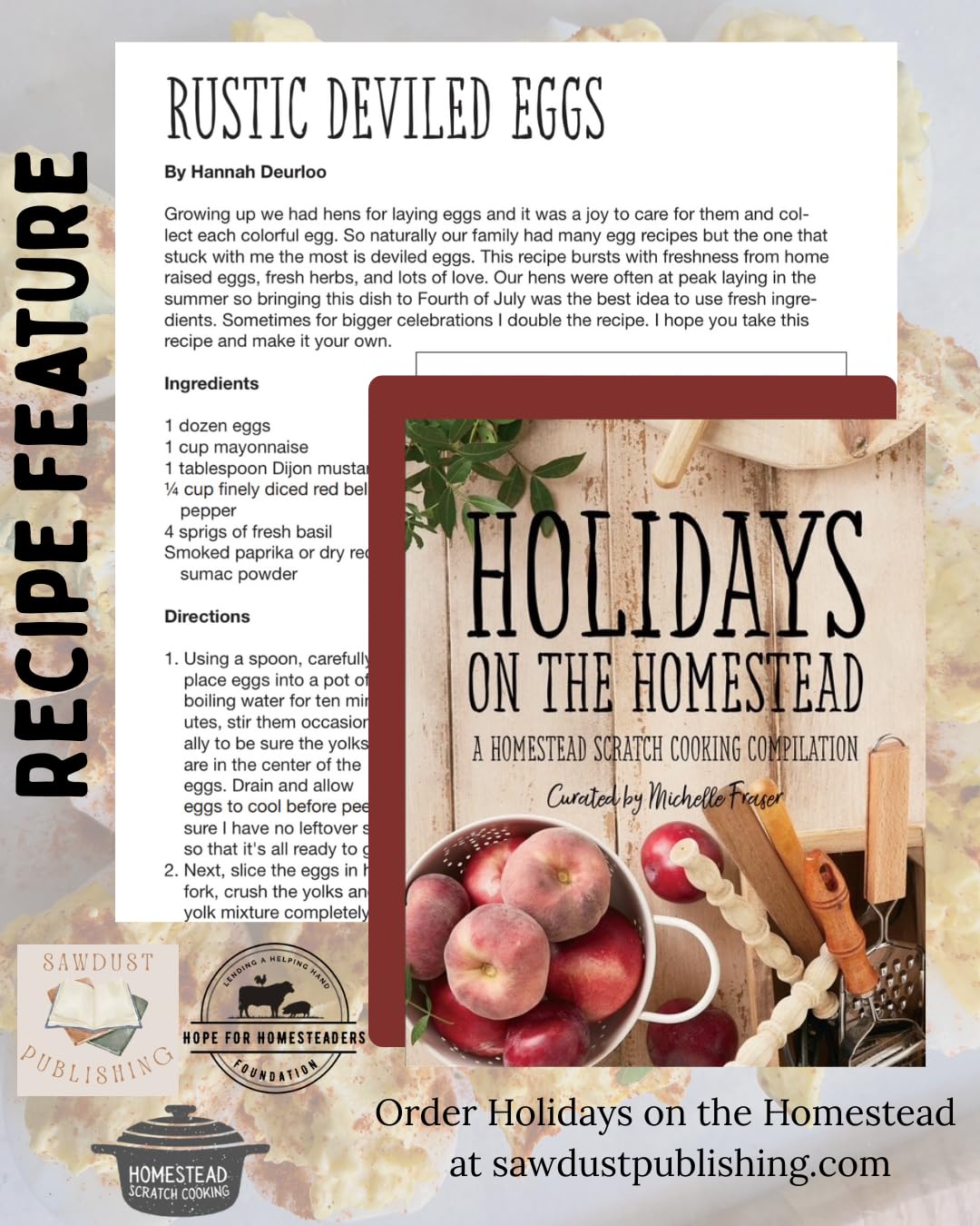 Holidays on the Homestead: A Homestead Scratch Cooking Compilation, Country Recipe Book      Perfect Paperback – June 14, 2025
