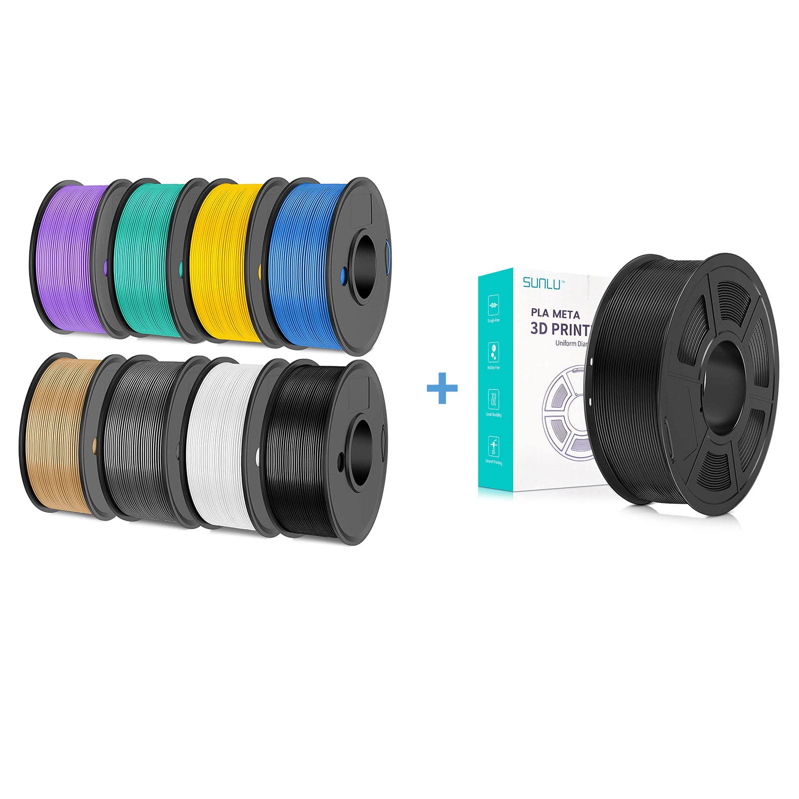 Amazon.com: SUNLU PLA Meta 3D Printer Filament and 250g PLA