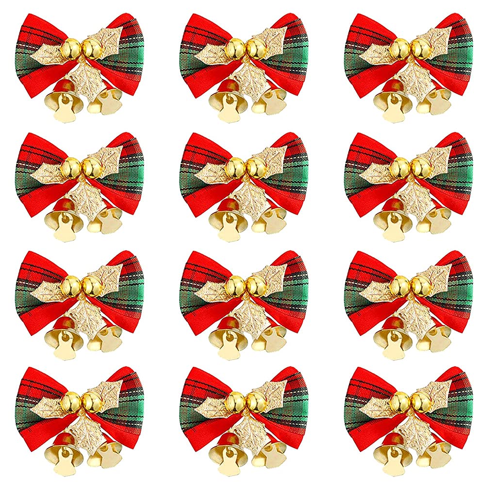 Buxuaaaa Decorative Bow Tree Bows Festival Holiday Ornament for Christmas Party Bowknots Long-lasting Pendant Decorative Bow