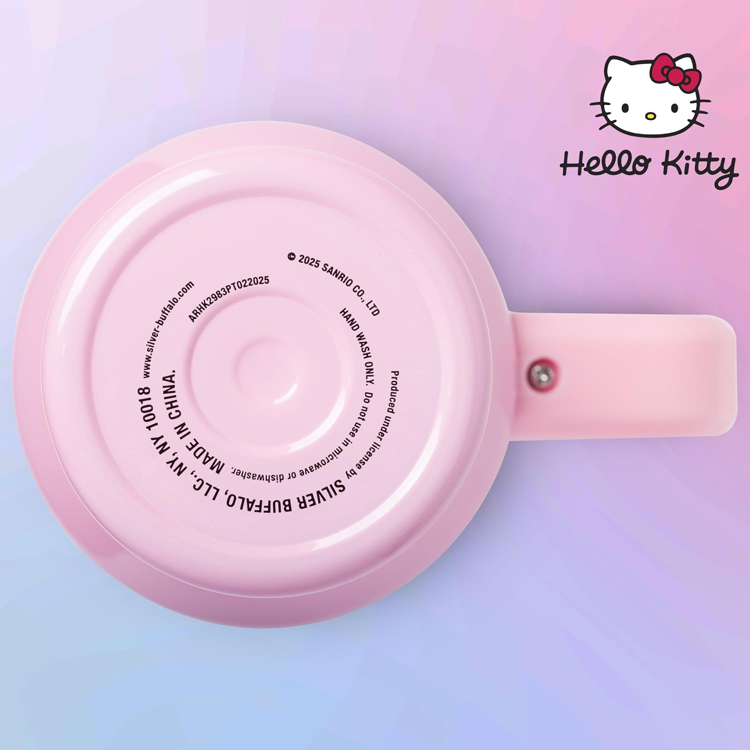 Silver Buffalo Sanrio Hello Kitty Christmas Holiday Sweater Merry and Bright Double Walled Stainless Steel Tumbler with Handle, Straw, and Straw Cap, Fits in Standard Cup Holder, 40 Ounces - Image 8