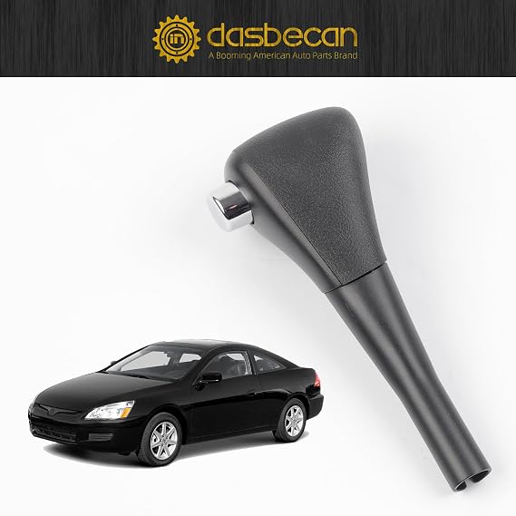 Dasbecan Gear Shifter Knob Handle Compatible with Honda Accord 20032006 Automatic Shift Handle Lever Replaces 54130-SDA-A84ZB 54130-SDA-A51 54131-SDA-A81