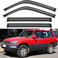 Vista 84 de Visores para ventanas y protectores contra la lluvia para Ford Fusion 2013, 2014, 2015, 2016, 2017, 2018, 2019, 2020, Deflectores de viento