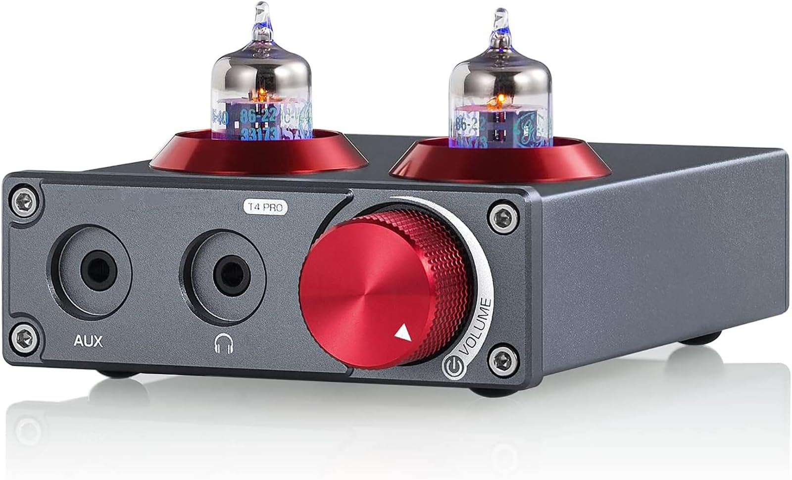 McbeAn Audio Preamplifier, Mini Vacuum Tube Phono Preamplifier, Retro Warm Sound, for Turntable Phone/PC/MP3/TV Home Stereo Headphone Amplifier