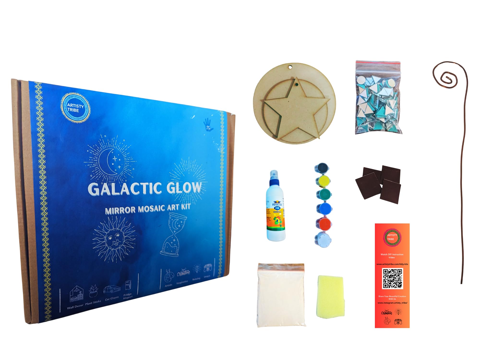 See full amazon price history chart for Artisty Tribe Galactic Glow -Mirror Mosaic Diy Art Kit (Sun Moon Star)|Birthday Gift For Girls,Boys,Art&Craft Kit,Return Gift,Girl Toys,Activity Kit,Games For Kids,Teens,Adults,Multicolor Artisty Tribe Galactic Glow -Mirror Mosaic Diy Art Kit (Sun Moon Star)|Birthday Gift For Girls,Boys,Art&Craft Kit,Return Gift,Girl Toys,Activity Kit,Games For Kids,Teens,Adults,Multicolor (B0CX96WBM8) Amazon Price History, Amazon Price Tracker