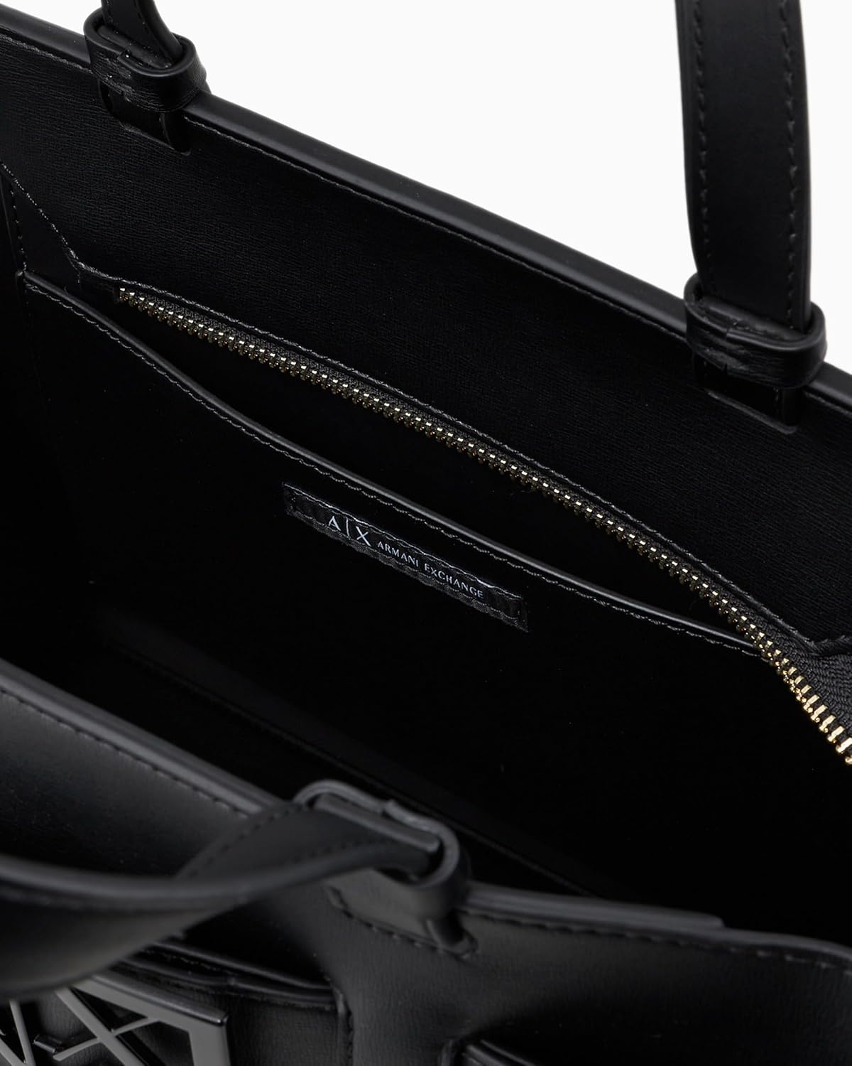 Armani Exchange A|X Logo Strap Tote - Image 3