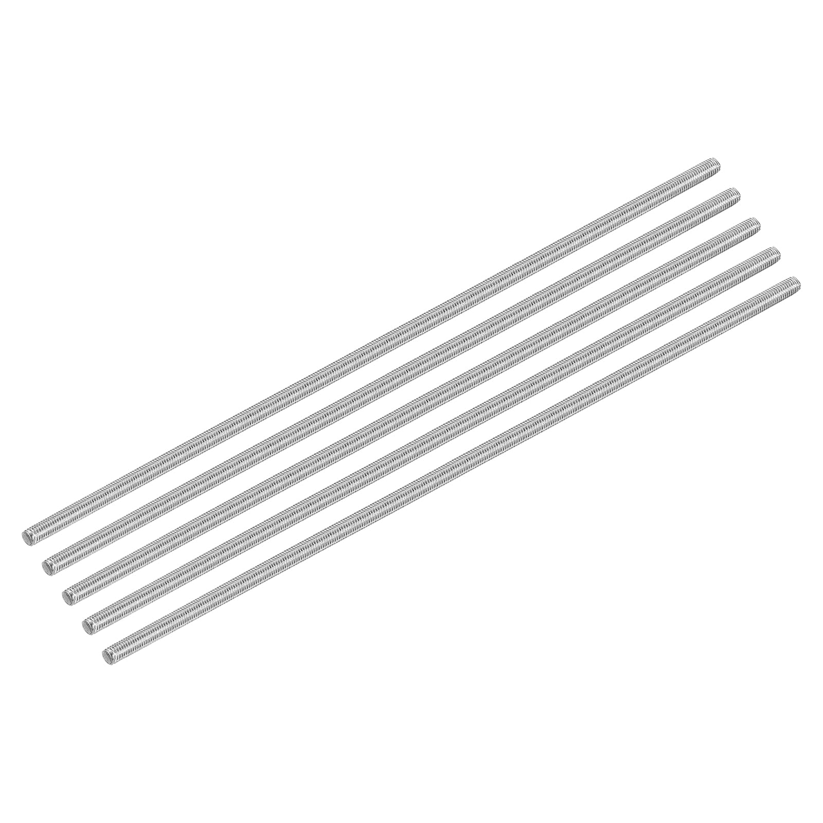 QUARKZMAN 15Pcs Barra Filettata M5 x 250mm Completa Barre Perno Passo 0.8