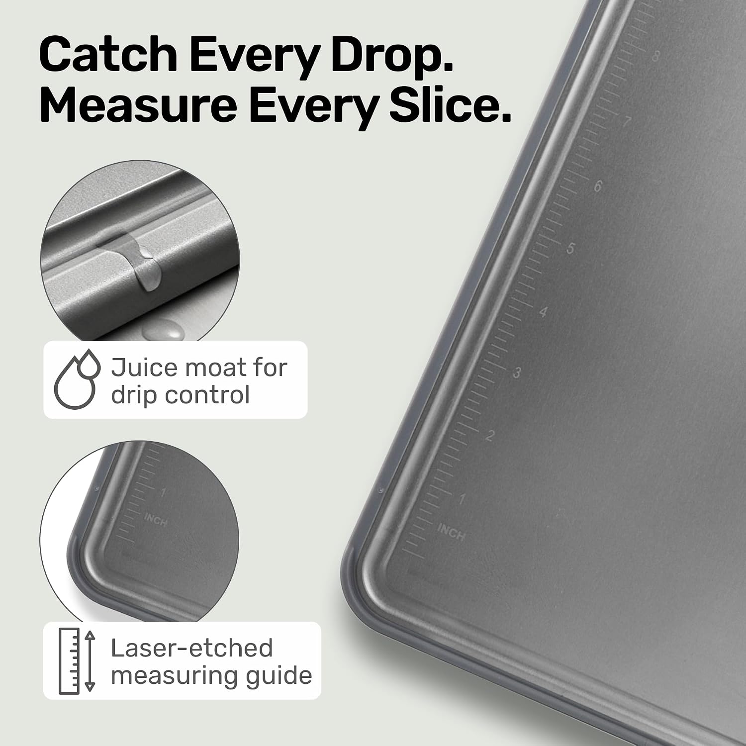 Chopzilla XL Double Sided Titanium Cutting Board - 15.75" x 10.5"