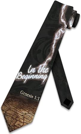 Amazon.com: Steven Harris Religious Ties Mens Bible Verse Necktie ...