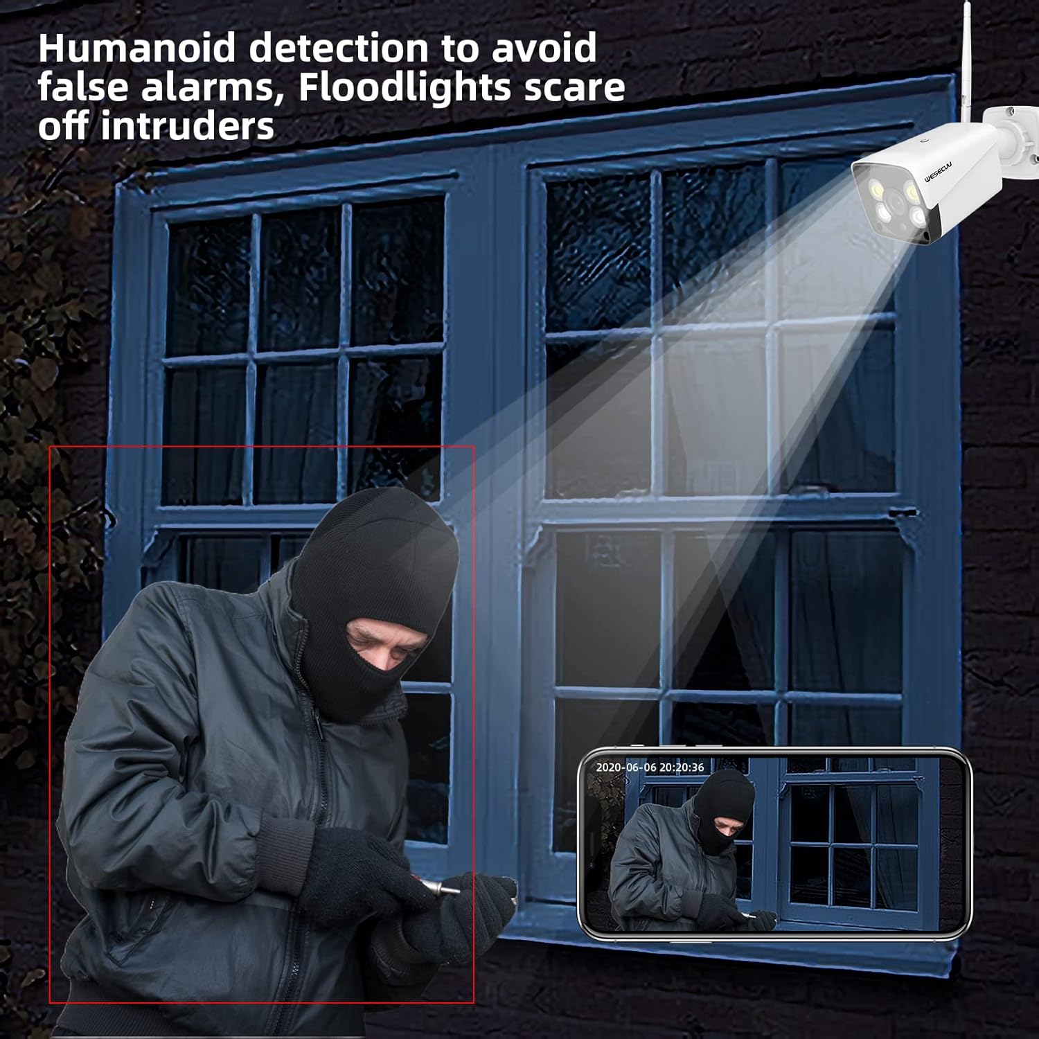 Lіmіtеd Stосk Wireless Security Camera, 8CH 5MP NVR, 4 Wireless Security Cameras Outdoor, WESECUU Security Camera System Human Detection, Floodlight, Color Night Vision, Audio, WiFi IP Surveillance, No Hard Drive Blасk Frіdау Clеаrаnсе Wireless Security Camera, 8CH 5MP NVR, 4 Wireless Security Cameras Outdoor, WESECUU Security Camera System Human Detection, Floodlight, Color Night Vision, Audio, WiFi IP Surveillance, No Hard Drive