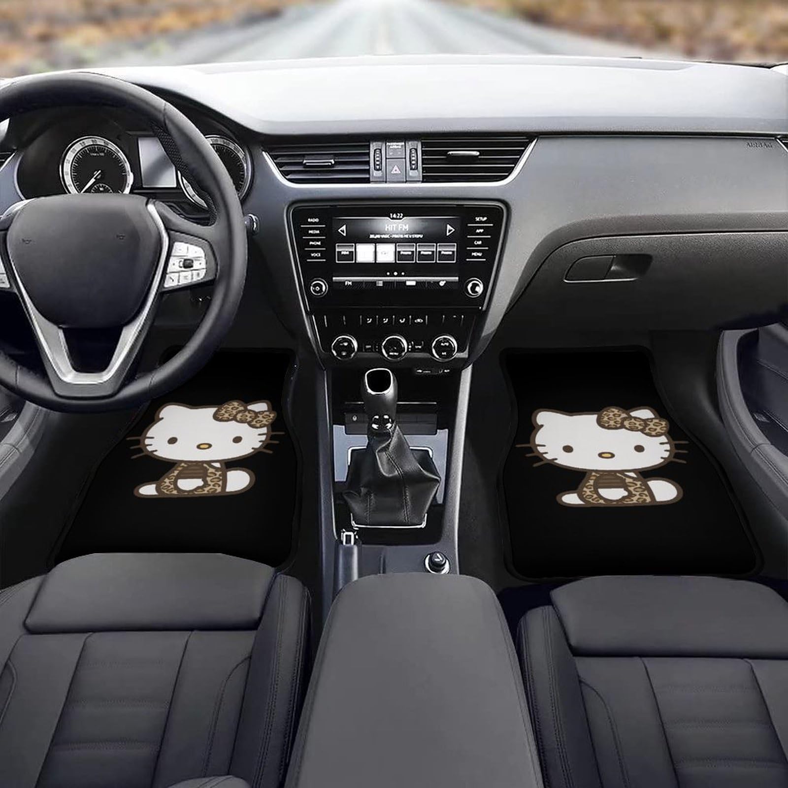 Amazon | 車用フロアマット ハローキティ カーマット 4枚セット 車用 