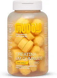Guday Gummy de Creatina | 60 unidades (30 doses) | 3g de creatina por dose | Sabor Laranja