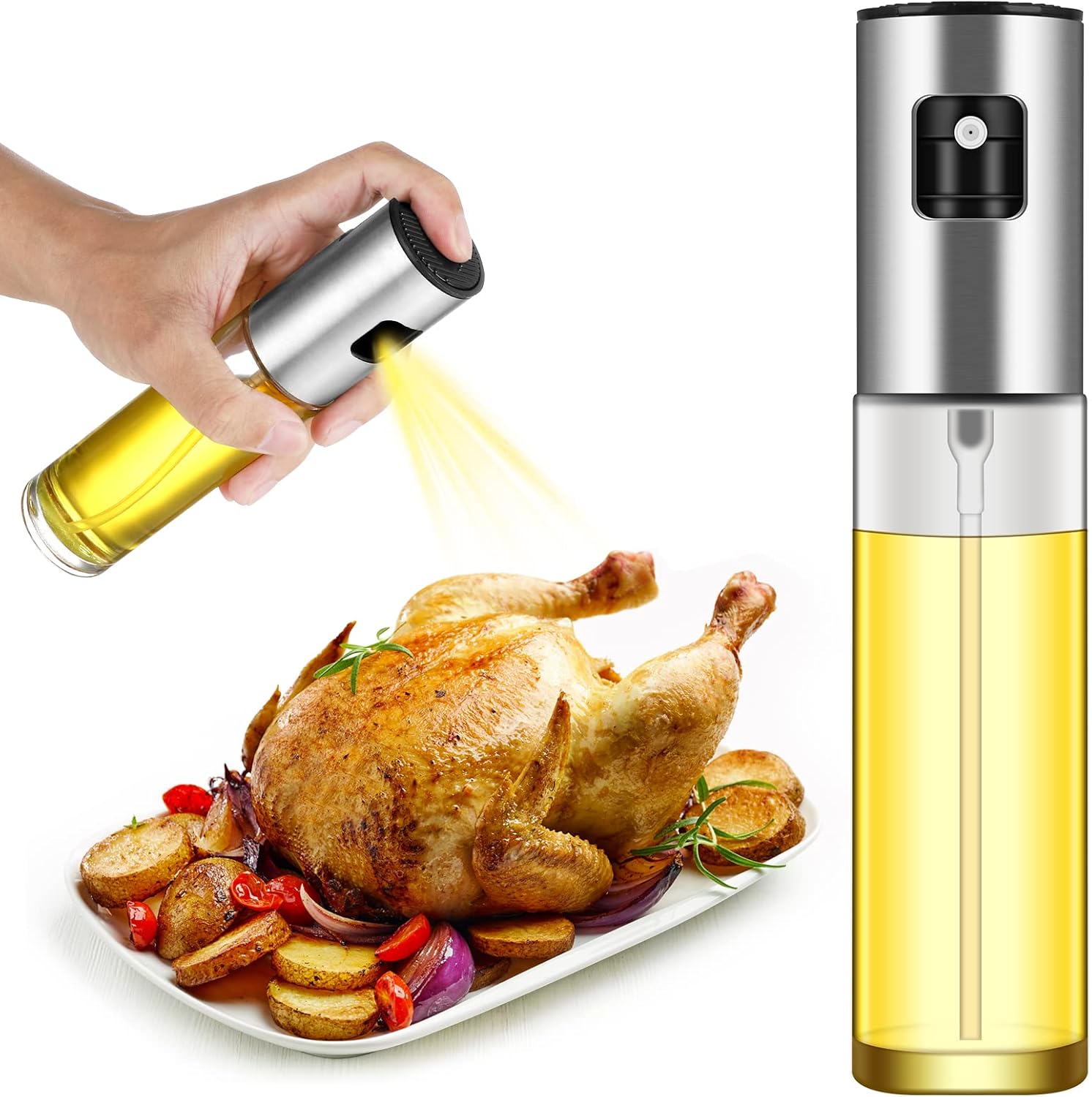 Cykurys Oil Sprayer for Cooking, Olive Oil Sprayer, Oil