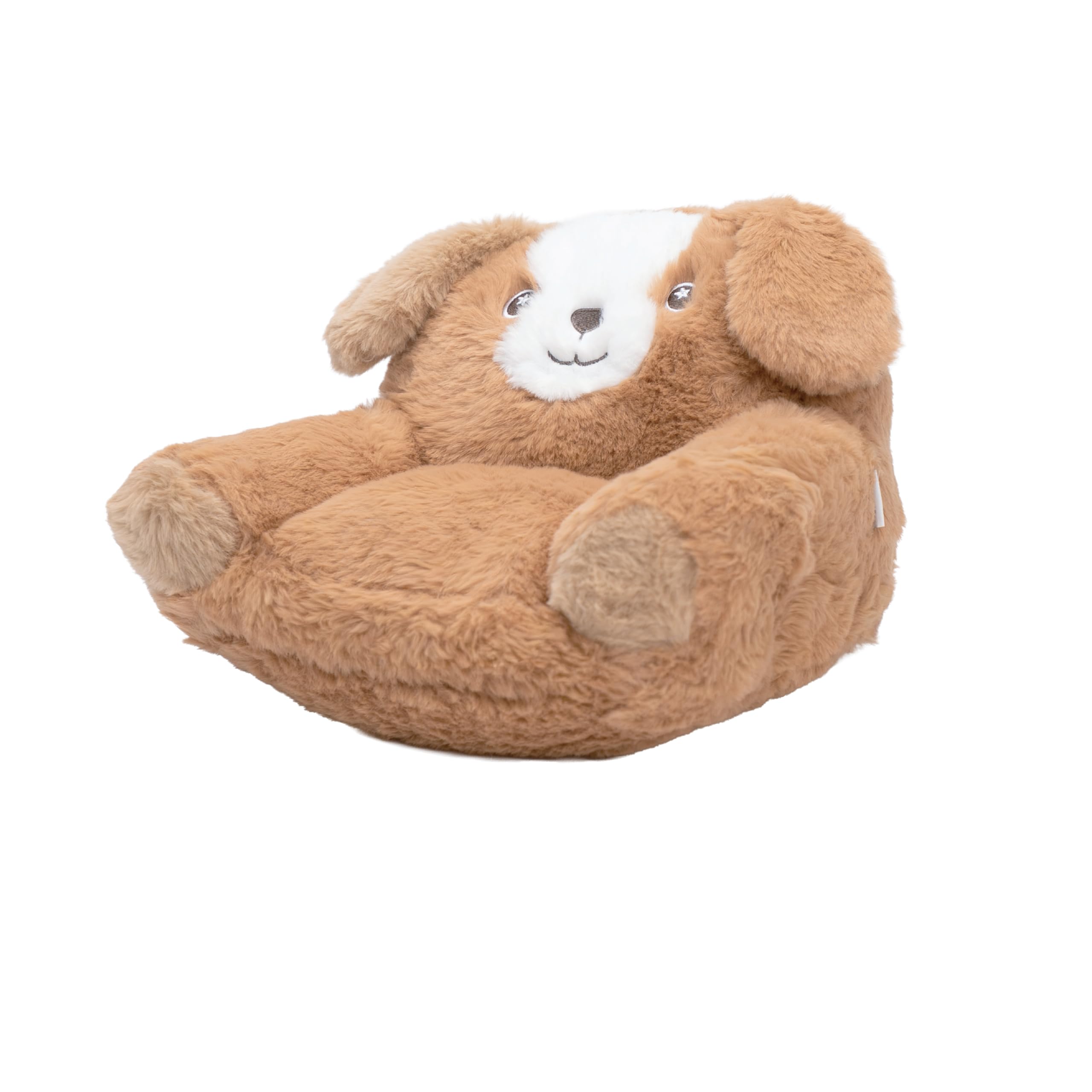 Snuggz Puppy Mini Sofa Chair, Soft Sofa Seat Plush Toy for Kids, Pretend Play, Gifting