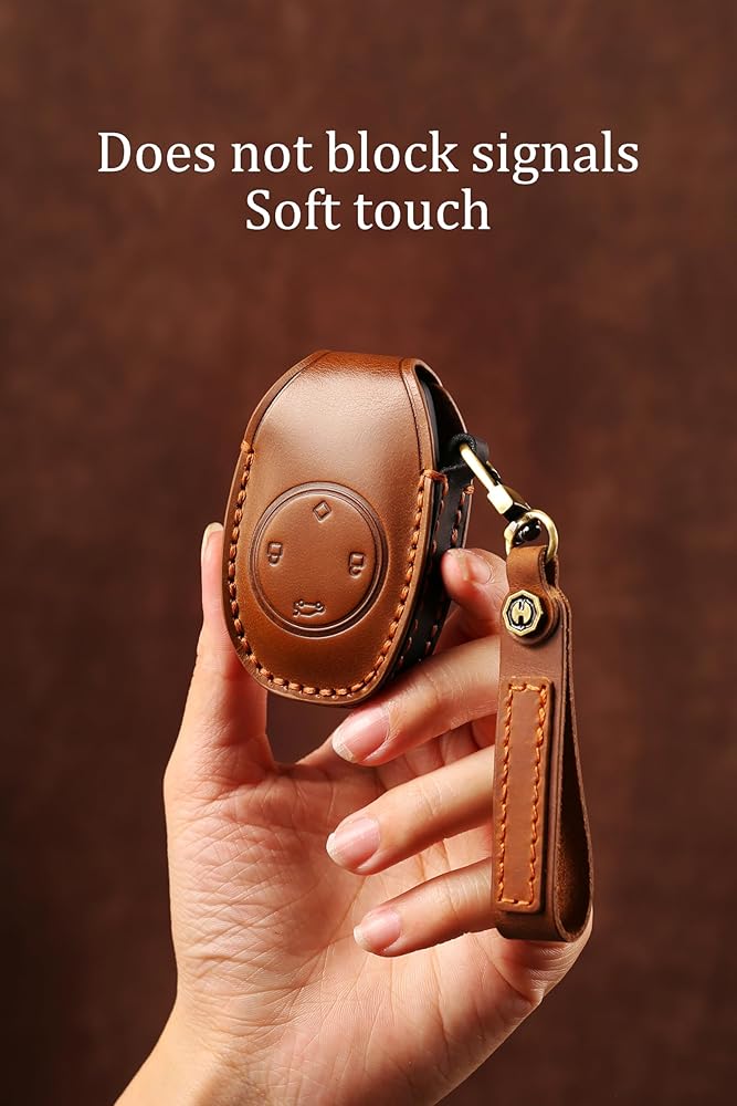 Ontto Étui De Clé De Voiture En TPU Pour Leapmotor T03 S01 C11 C01 En Alliage De Zinc En Cuir Télécommande Coque De Protection Pour Clé Porte-clés Accessoire De Voiture