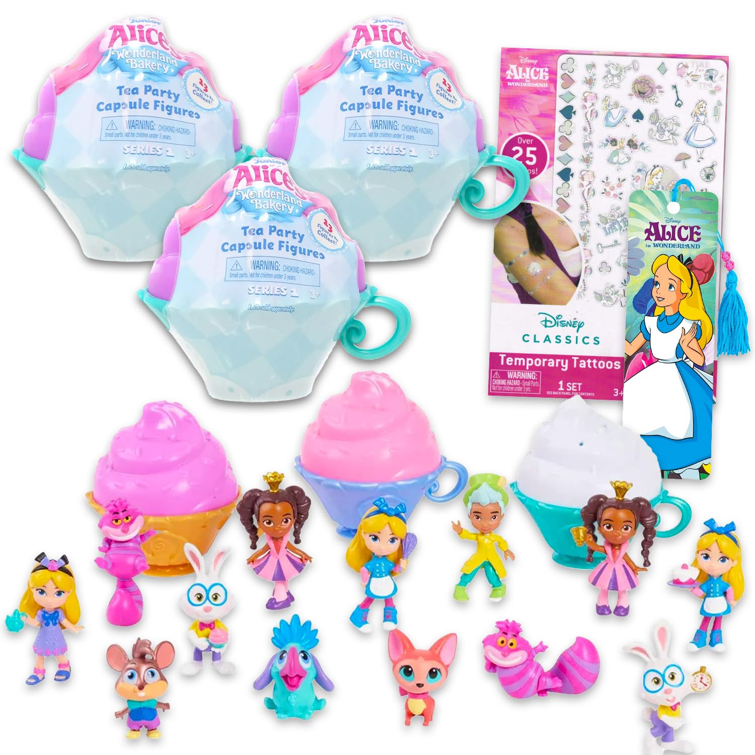 Amazon.com: Disney Alice in Wonderland Bakery Blind Box Set