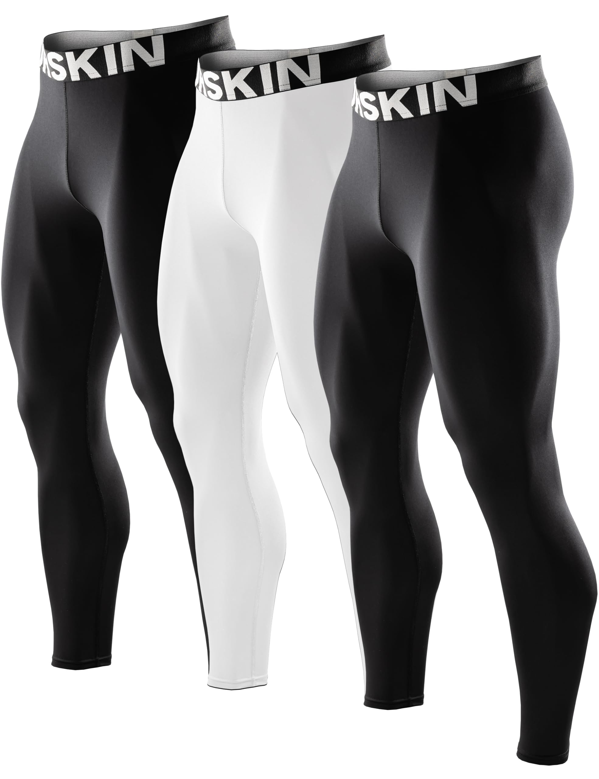 DRSKIN Men’s Compression Pants Sports Tights Leggings Baselayer Running Workout Active Yoga Dry Thermal Wintergear