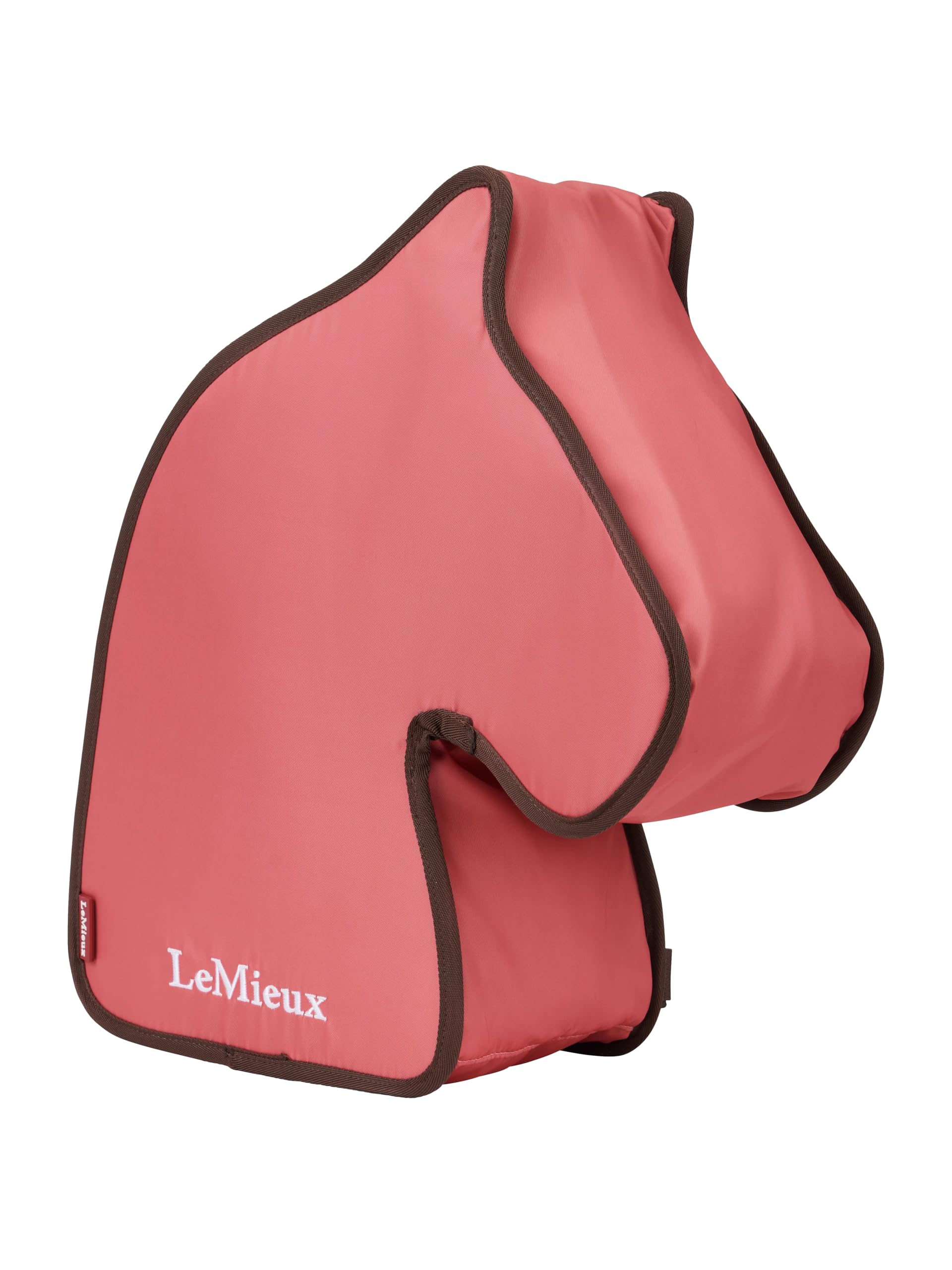 LeMieux Hobby Horse Carry Bag - Zipped Opening In Base for Pole and Side Pocket for Detachable Pole - Take Your Hobby Horse On The Go - Cranberry