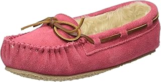Minnetonka Cassie Slippers for Kids Hot Pink 1 M