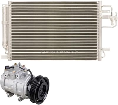 Amazon Com For Hyundai Tucson 2006 2007 2008 2009 Ac Compressor W A C Condenser Drier Buyautoparts 60 86757r3 New Automotive