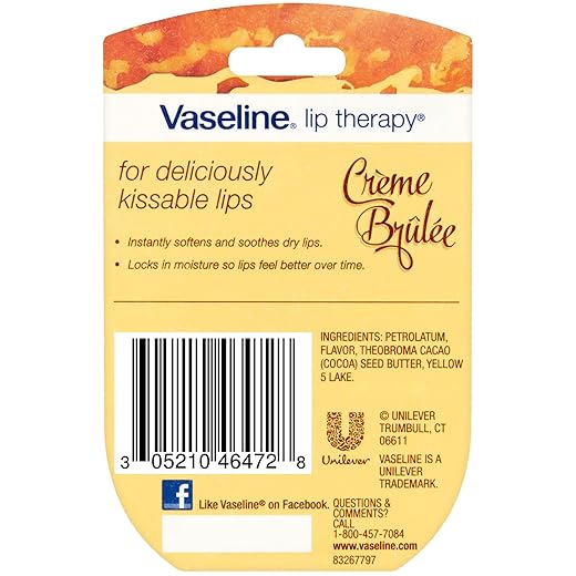 VASELINA LIP CREME BRULEE 7G VASELINE