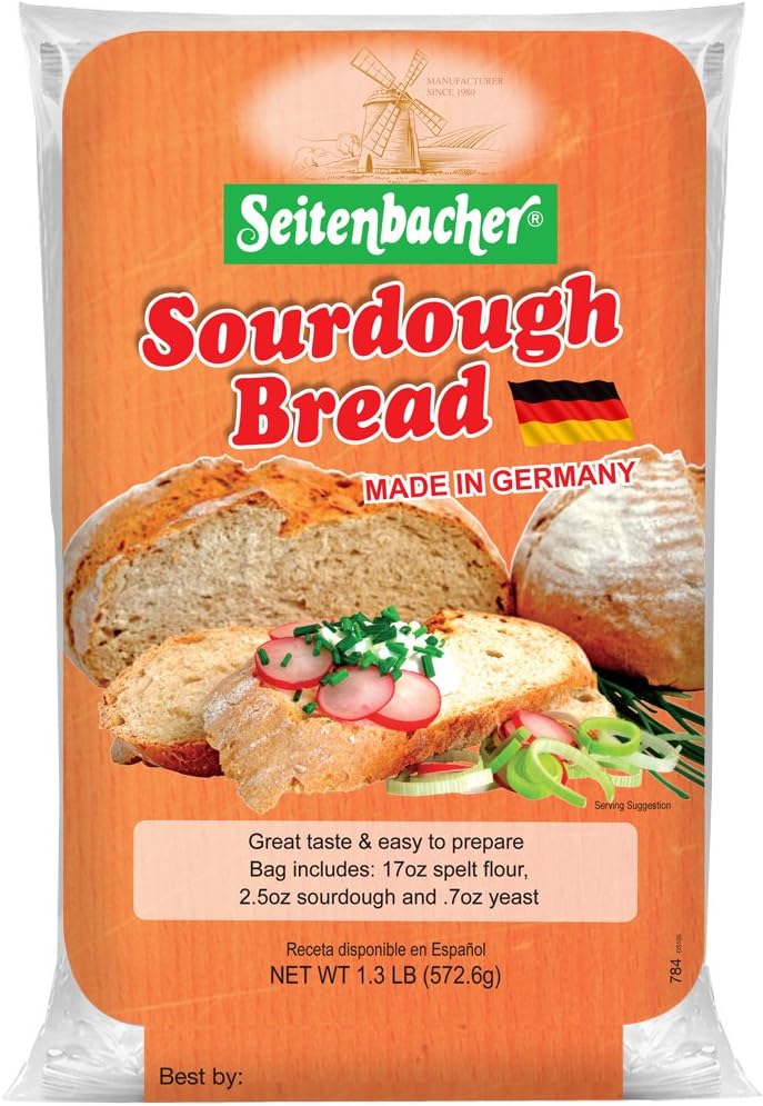 Seitenbacher German Sourdough Bread Mix, 1.3 Pound (Pack