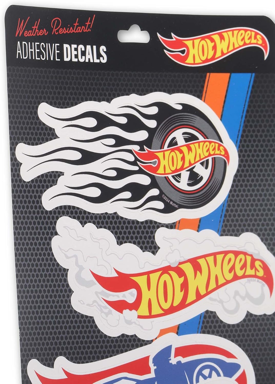 Hot Wheels Flame Adhesive Vinyl Decal Pack image 4