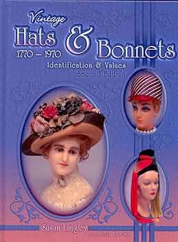 洋書「Hats & Bonnets」1770〜1970 帽子　ファッション 71KG4MFBegL._UF350,350_QL50_.jpg