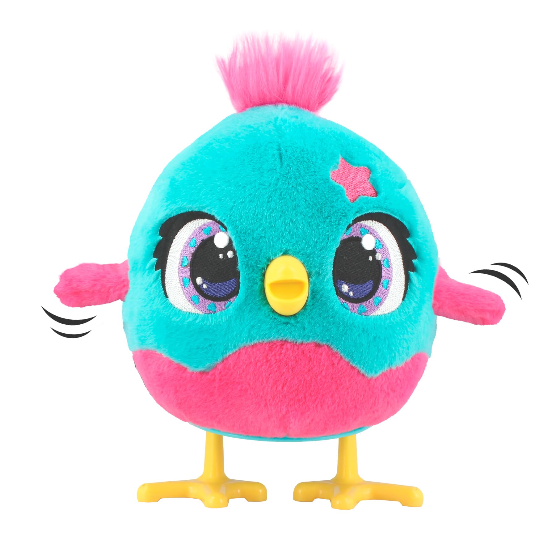 Funtasy Family Chick a Boo, Electronic Kids Chicken Toy, Cute Interactive Plush Pet & Adorable Hen, 50+ Sounds & Reactions - Image 4