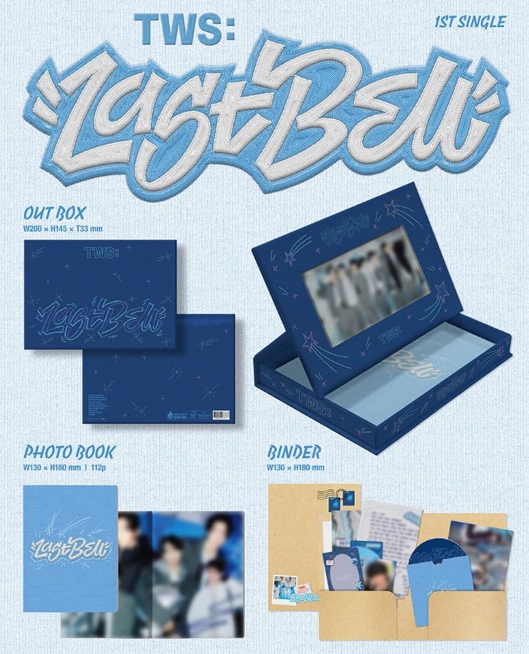 Amazon.com: Generic TWS Last Bell 1st Single Album (2 Ver Set 