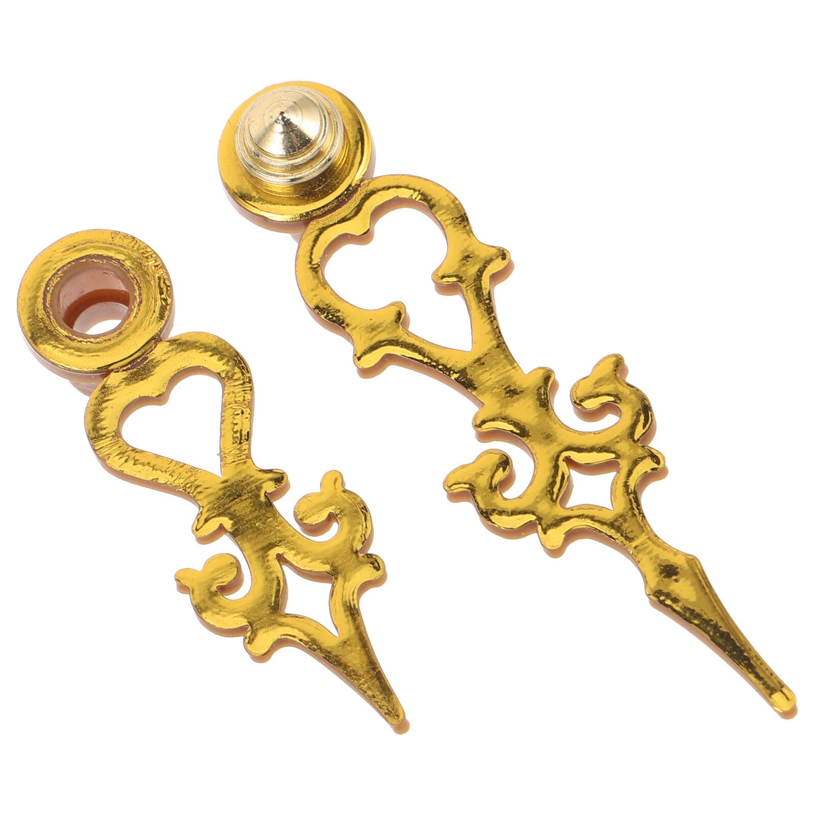 Silent Mechanical Cuckoo Clock Hands Replacement Parts Gold Precision Tiny Clock Hands for Bedroom Living Office Decor Smooth Quiet Movement Easy Installation