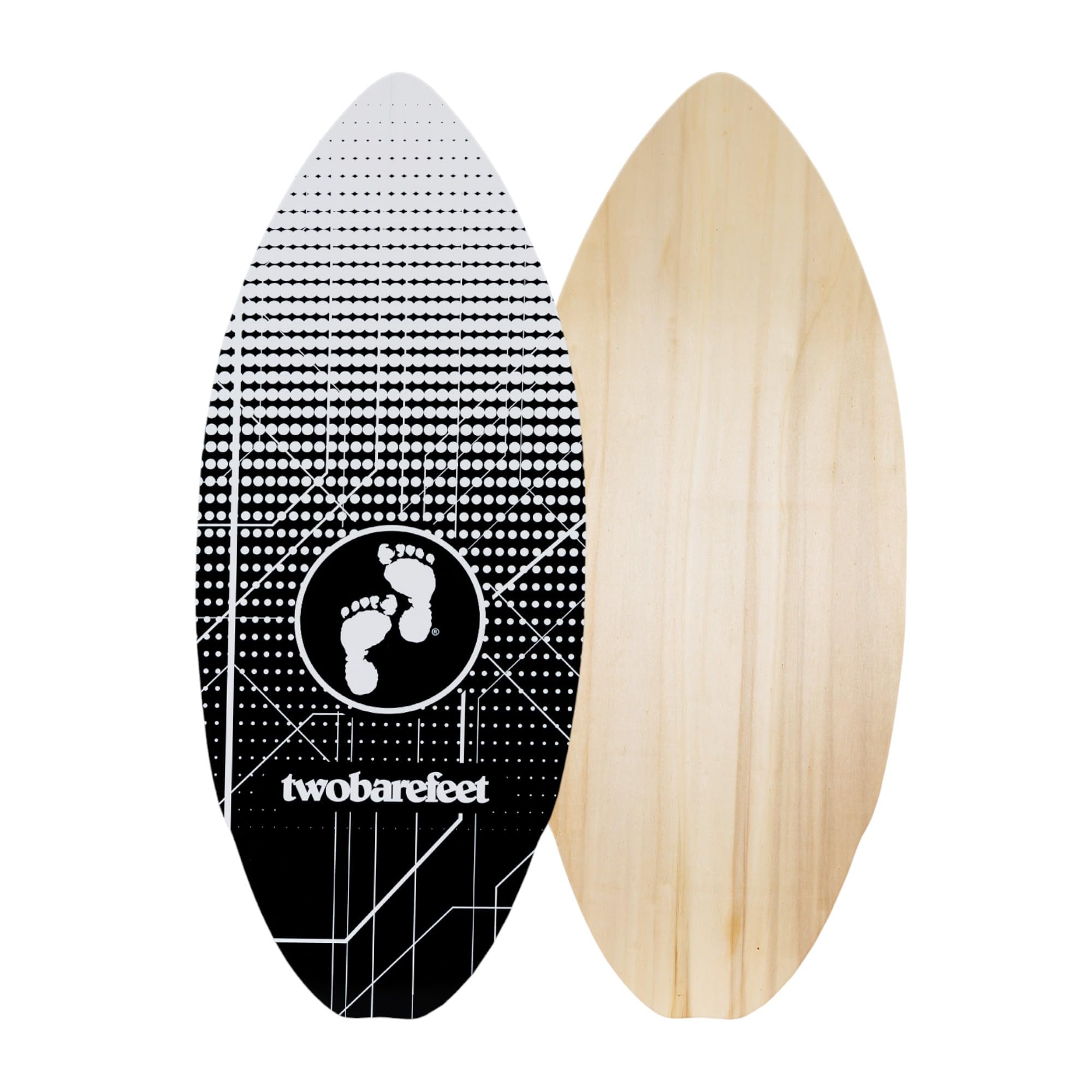 Two Bare Feet 41" Cipher Skimboard (Space White)