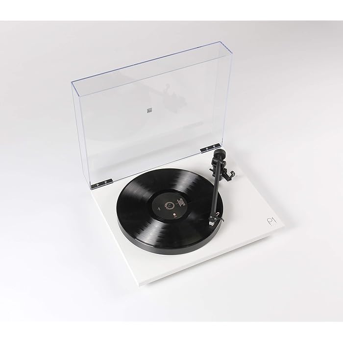 Buy Rega Planar 1 Plus Turntable. Matt White Finish with Rega Carbon