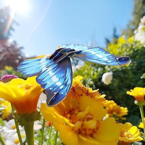 Miniatura 4 de STEM Projects - Juguetes preescolares para niños, rompecabezas de papel 3D ecológicos para niños, ideal para morpho azul común (a partir de 7 años)